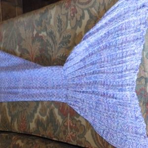 kids crochet mermaid tail never used